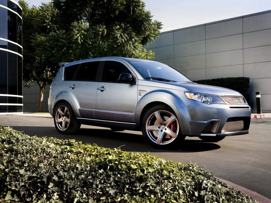  Mitsubishi Outlander Evolander Concept 2006 года  (фото 26 из 27)